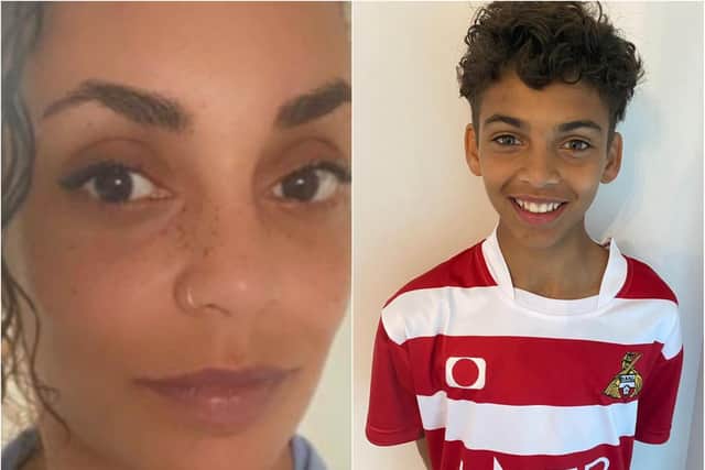 Adele Thaxter wants an apology after her son was racially abused during a junior football match.