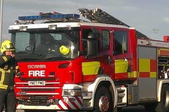 A South Yorkshire fire appliance