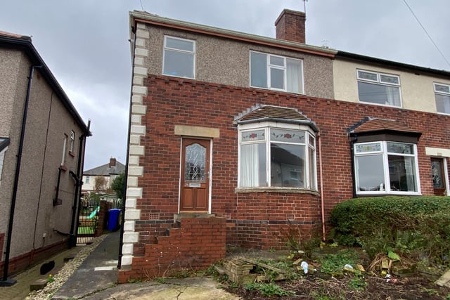 Three-bedroom, semi-detached house in need of modernisation, with car space, gardens, and ample room to extend. Guide price: £200,000-£225,000.