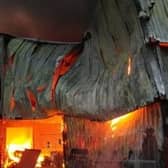There were two fire incidents in Doncaster on Christmas Day