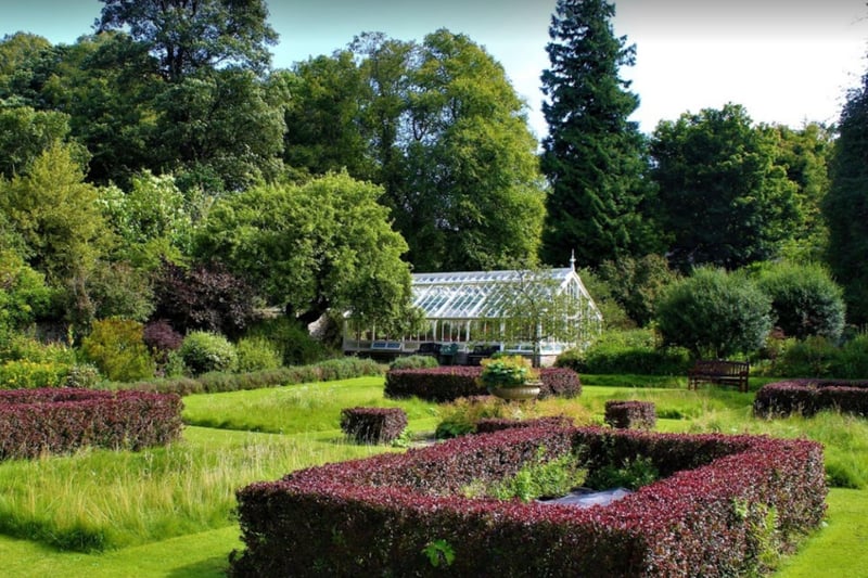 Another stunning walled garden for plant lovers on the outskirts of Edinburgh, enter the world of Malleny through decorated wrought iron gates to discover 400-year-old yew trees, colourful and fragrant flowers and shrubs, Victorian greenhouses, heritage rose plantings and a doocot.