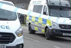 Police were called in after a brick was thrown through the window of a house in Doncaster.
