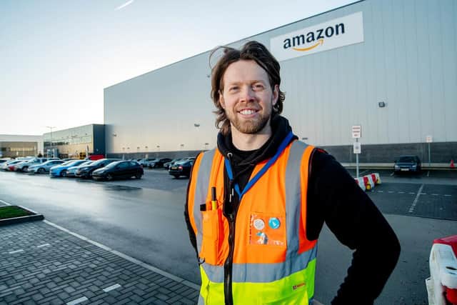 Amazon apprentice Bradley Thompson-Stevens at Doncaster