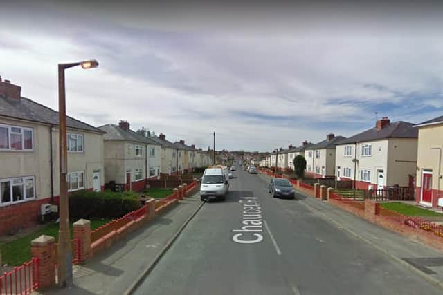 A man died after a fire broke out on Chaucer Road, Mexborough, yesterday