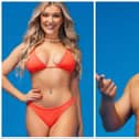 Doncaster's Molly Marsh and Sheffield's Mitchel Taylor have been paired in Love Island. (Photos: ITV).