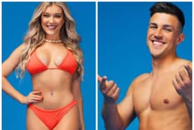 Doncaster's Molly Marsh and Sheffield's Mitchel Taylor have been paired in Love Island. (Photos: ITV).