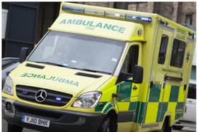 Five ambulances were reported at the house in Furnivall Road, Balby.
