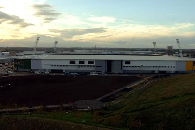 Doncaster Rovers new stadium at Lakeside, Doncaster
Weds 8th Nov 2006