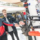 Shoppers were impressed by their fun selling techniques