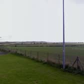 The site for the planned homes
