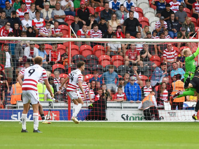 Had little chance with the goal. Smothered a Crawley chance to stop them from taking the lead at the start of the second period, which turned out to be a big moment in the game.