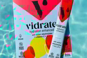 Vidrate sachets come in a variety of fruity flavours