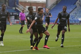 Reece James celebrates his goal against Portsmouth. Picture: Gareth Williams/AHPIX
