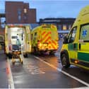 Hospital bosses have urged people only to attend DRI for urgent treatment.