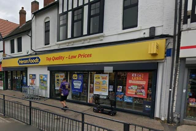 Heron Foods in Woodlands has been closed after an overnight blaze.