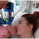 Becky gave birth to Maya in a coma after developing a rare brain condition which gave her an American accent. (Photo: PA).