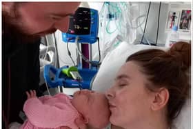 Becky gave birth to Maya in a coma after developing a rare brain condition which gave her an American accent. (Photo: PA).