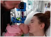 Becky gave birth to Maya in a coma after developing a rare brain condition which gave her an American accent. (Photo: PA).