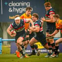 Doncaster Kni9ghts centre Zach Kerr by John Ahton
