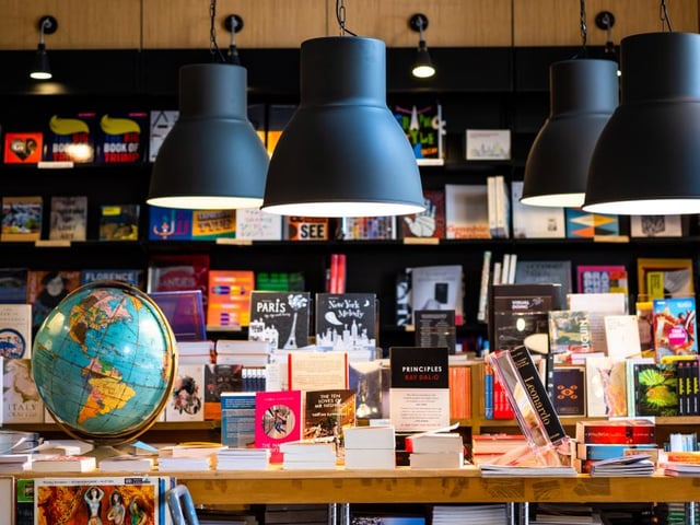 With branches in Tetbury and Nailsworth, the Yellow-Lighted Bookshop is committed to the ethical trade of books, and carries a mixed selection of adult and children’s books, including a specially curated section about refugees for children.