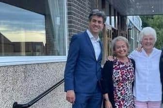 Doncaster Mayor Ros Jones with Dame Rosie Winterton and Doncaster North MP Ed Miliband.