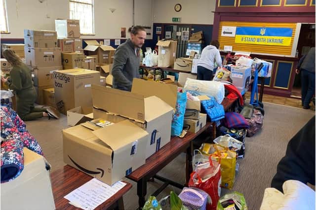 The Ukrainian club was swamped with donations.