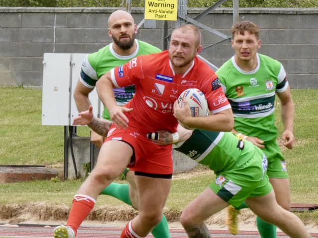 Action from Doncaster's defeat at Hunslet. Picture: Kev Creighton/KC Photography