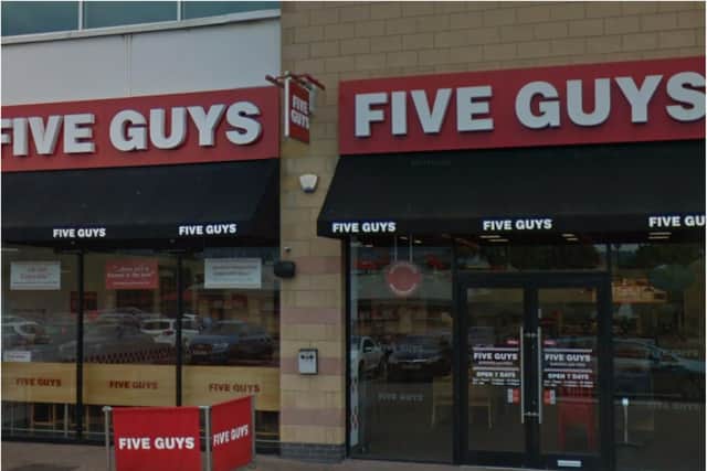 Five Guys is back in business in Sheffield