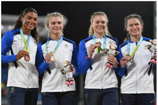 Scotland were elevated to the bronze medal position after England were disqualified. (Photo: Getty).