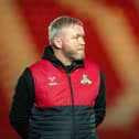 Doncaster Rovers manager Grant McCann. (Pic: Bruce Rollinson).