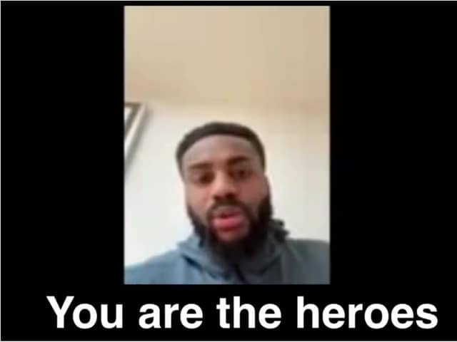 Danny Rose has donated £19,000 and free pizzas to the NHS.