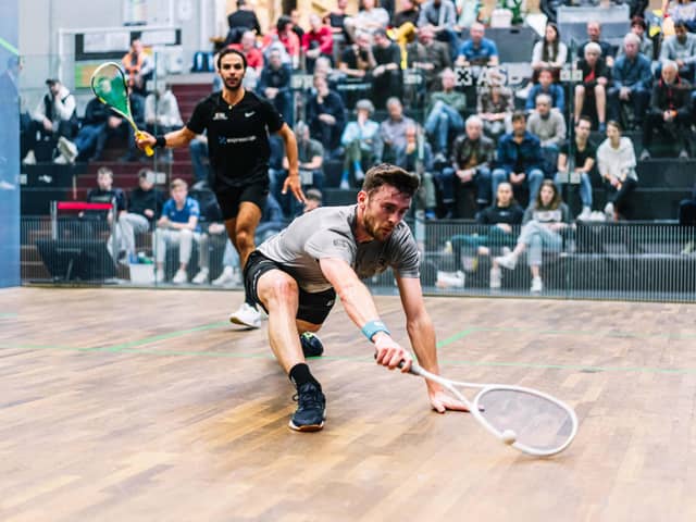 ON FORM: Pontefract's Patrick Rooney beat Doncaster's Simon Herbert in their Yorkshire Premier Squash League clash. Picture courtesy of PSA World Tour.