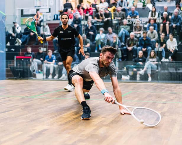 ON FORM: Pontefract's Patrick Rooney beat Doncaster's Simon Herbert in their Yorkshire Premier Squash League clash. Picture courtesy of PSA World Tour.
