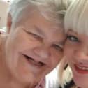 Claire Bance with her Nan