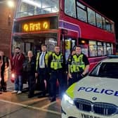 Police went undercover to trap those targeting Doncaster buses with stones and bricks.