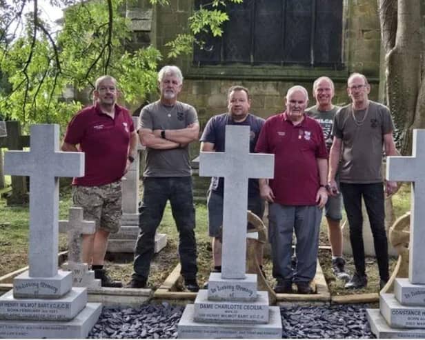 A team of volunteers help to restore graves across Doncaster and beyond.