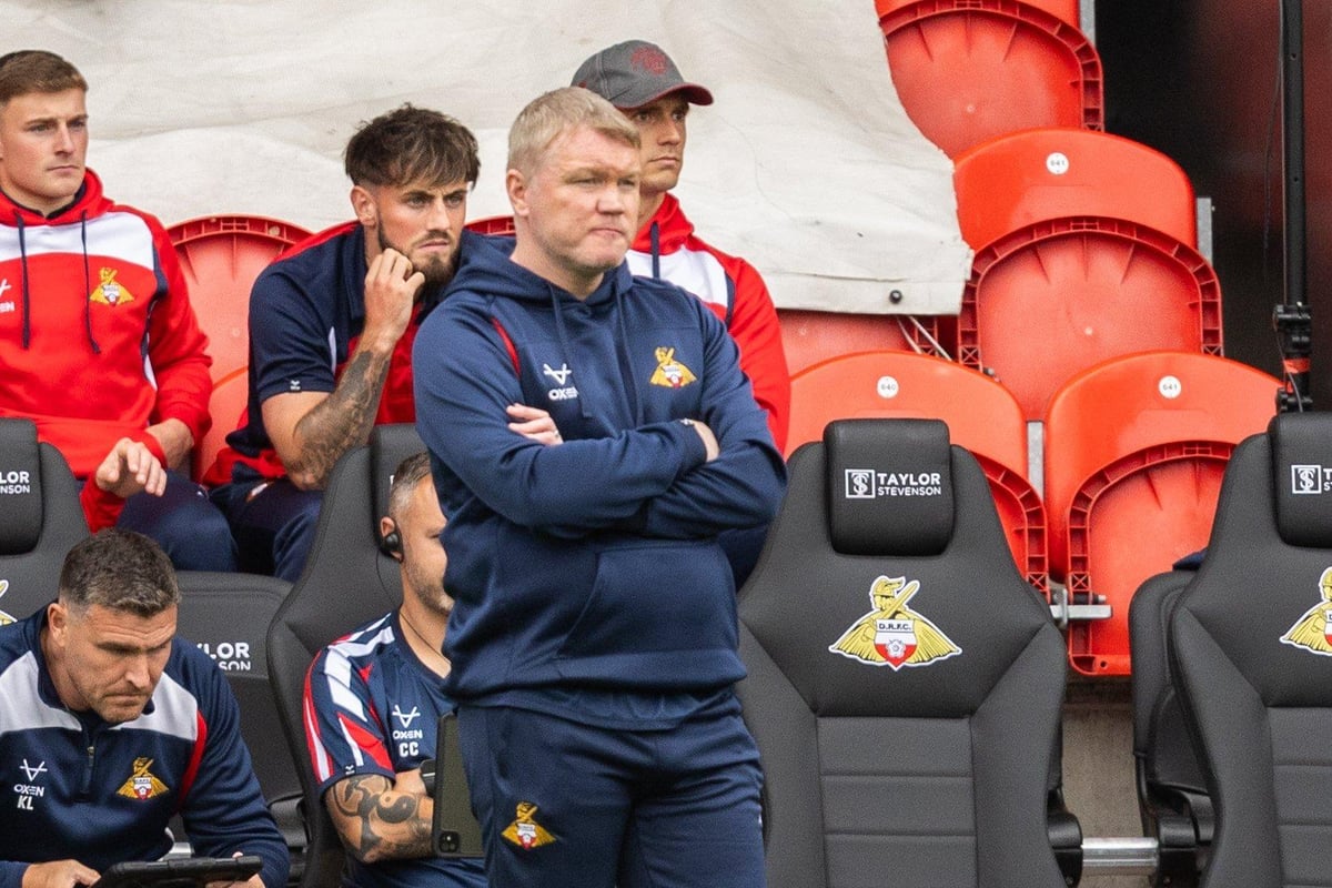 Grant McCann gives update on Doncaster Rovers trio who sat out Bradford City victory