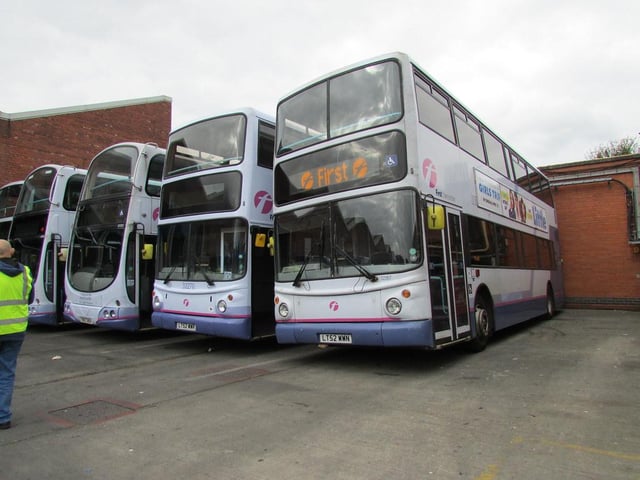 A bus diversion is in place