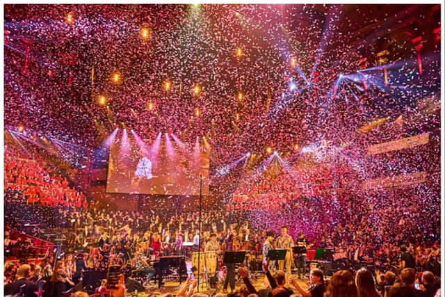 Children from across Doncaster performed at the Royal Albert Hall.