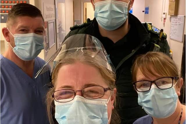 Doncaster has seen a small rise in Covid hospital patients.