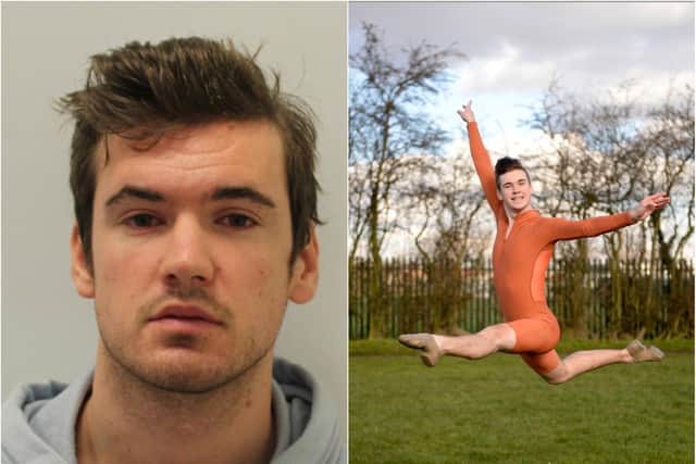 Ballerina Regan Wilson has been jailed for four years for raping a man in London.