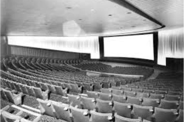 The interior of the cinema during its heyday.