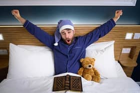 Charlie Hopkinson is delivering bedtime stories in the voices of Sir David Attenborough, Sir Michael Caine and Morgan Freeman.
