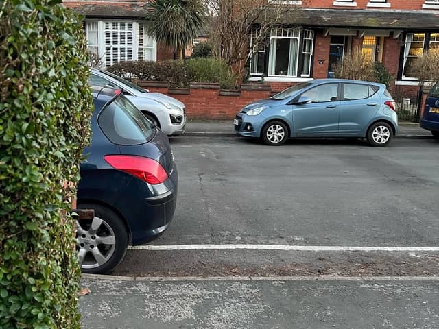 Residents have complained about visitors to Doncaster Royal Infirmary blocking drives.