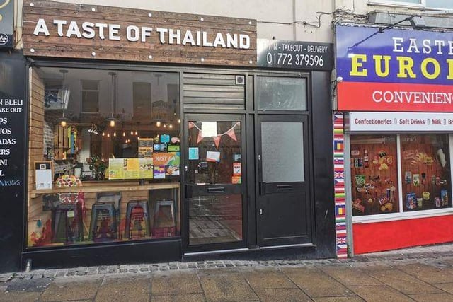 Taste of Thailand, a newly fitted leasehold Thai restaurant and takeaway - £49,000.