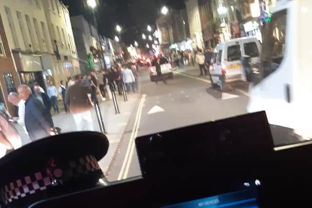 It was a busy night for police