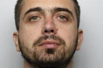 Pictured is Arvanit Dodaj, aged 29, of Cooper Street, Doncaster, who was sentenced at Sheffield Crown Court to 20 months of custody after he pleaded guilty to producing class B drug cannabis at a property on Cooper Street, Doncaster, and to controlling criminal property after police found 318 cannabis plants and £351.51 in cash.