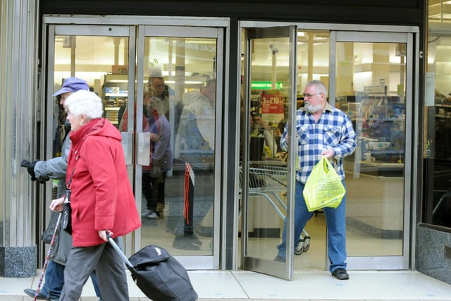 The last day of trading for Marks and Spencer's in King Street, South Shields in 2014. Did you love shopping there?