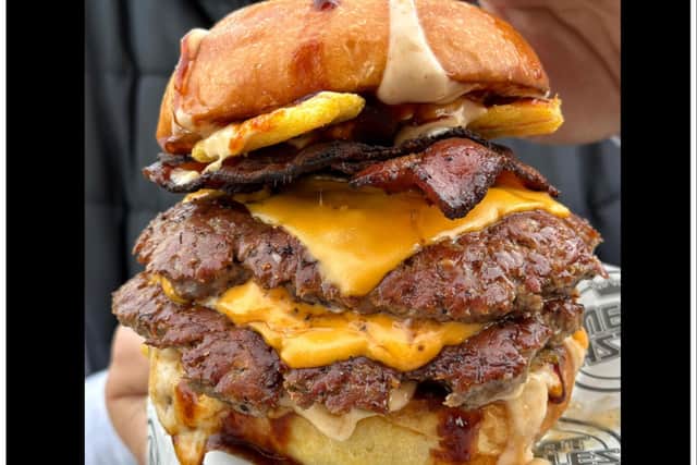 Burgers served up by MeatCastles, which hosts regular pop-up stalls in Doncaster, have been named the best in Britain. (Photo: MeatCastles).