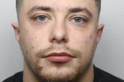 Pictured is Daniel Strutt, aged 24, of South Street, Highfields, Doncaster, who was sentenced at Sheffield Crown Court, to 27 months of custody after he pleaded guilty to possessing class A drug cocaine with intent to supply and to possessing class B drug cannabis with intent to supply following a police raid at his home.